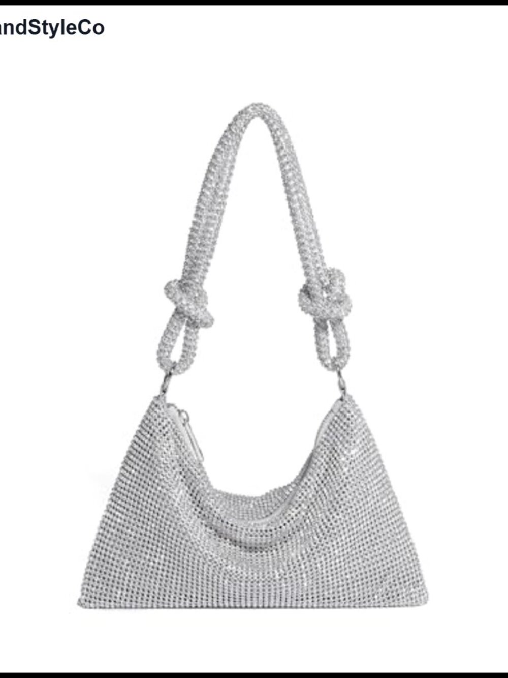 Rhinestone Clutch Evening Bag Small Dressy Purse for Women